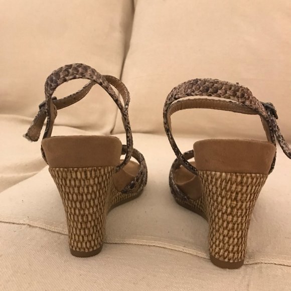 NEW Aerosoles Plush Around wedge sandal US 6.5M - Picture 4 of 7